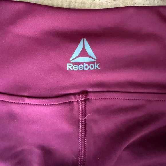 NWOT - Reebok Maroon Leggings S - Picture 7 of 9
